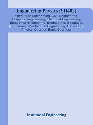 Engineering Physics (SH402)